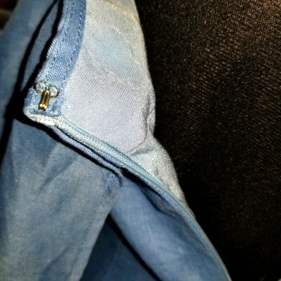 Capulet Clara One Shoulder Dress in Azure Blue - Picture 7 of 13